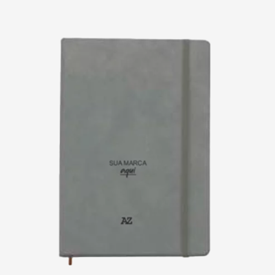 Caderneta Sintético 80 folhas amarelas s/paut