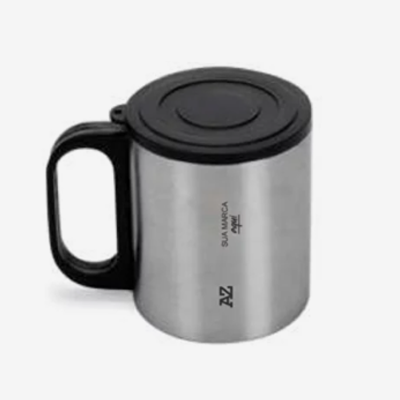 Caneca Inox c/ Tampa 180ml